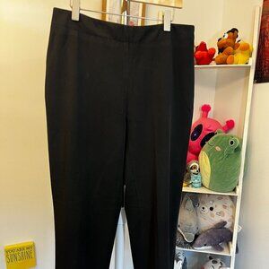 Talbots Petites Classic Slim Black Dress Pants Size 6P